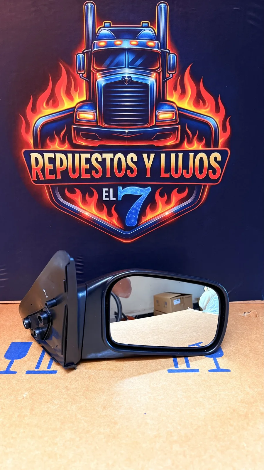 Espejo NIssan Sentra B13 mod 1990 a 2018 en Repuestos y Lujos el 7