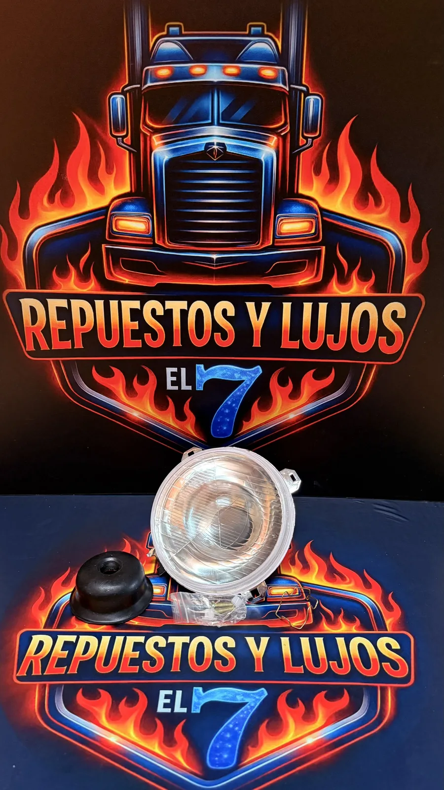 Farola Renault 4 en Repuestos y Lujos el 7