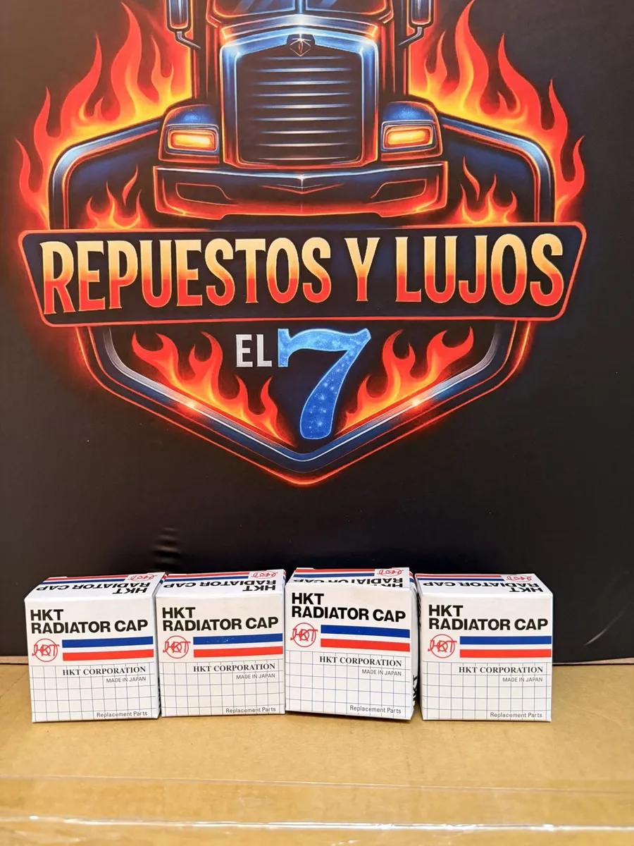 Tapa Radiador Universal Japones 0.9 = 13Lbs y 1.1 = 16Lbs en Repuestos y Lujos el 7